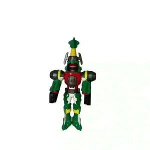Power Rangers Operation Overdrive Green/Red Ranger Turbo Drill 9”